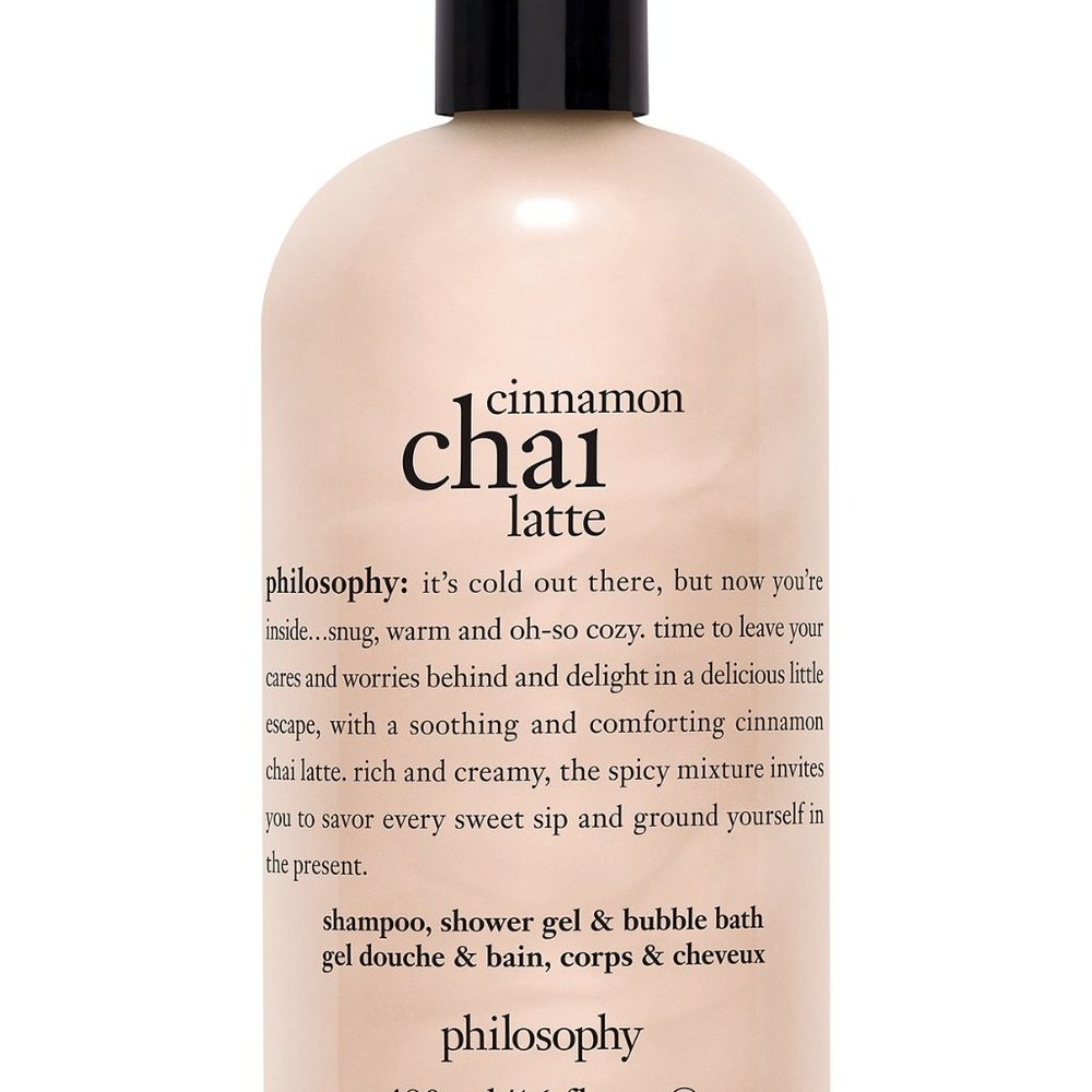 Limited Philosophy Cinnamon Chai Latte Shower Gel